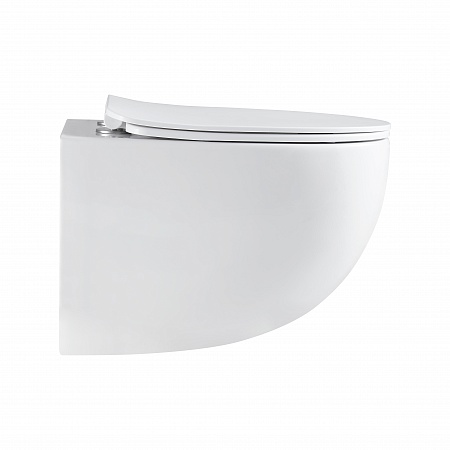 Подвесной унитаз безободковый Terminus Енисей Monolit 560х390 белый Тамбов - фото 4