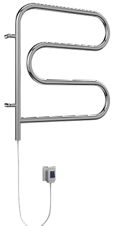 Электро 25 F-обр 600х600 поворотный Полотенцесушитель TERMINUS Тамбов - фото 1