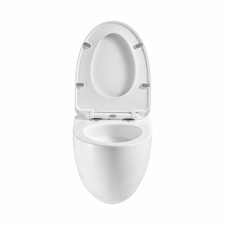 Подвесной унитаз безободковый Terminus Енисей Monolit 560х390 белый Тамбов - фото 5